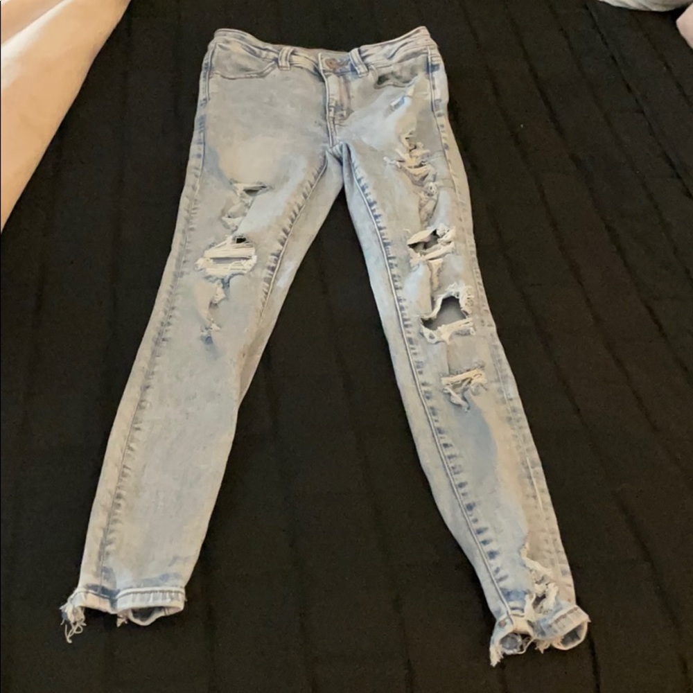 American eagle next level stretch super high rise